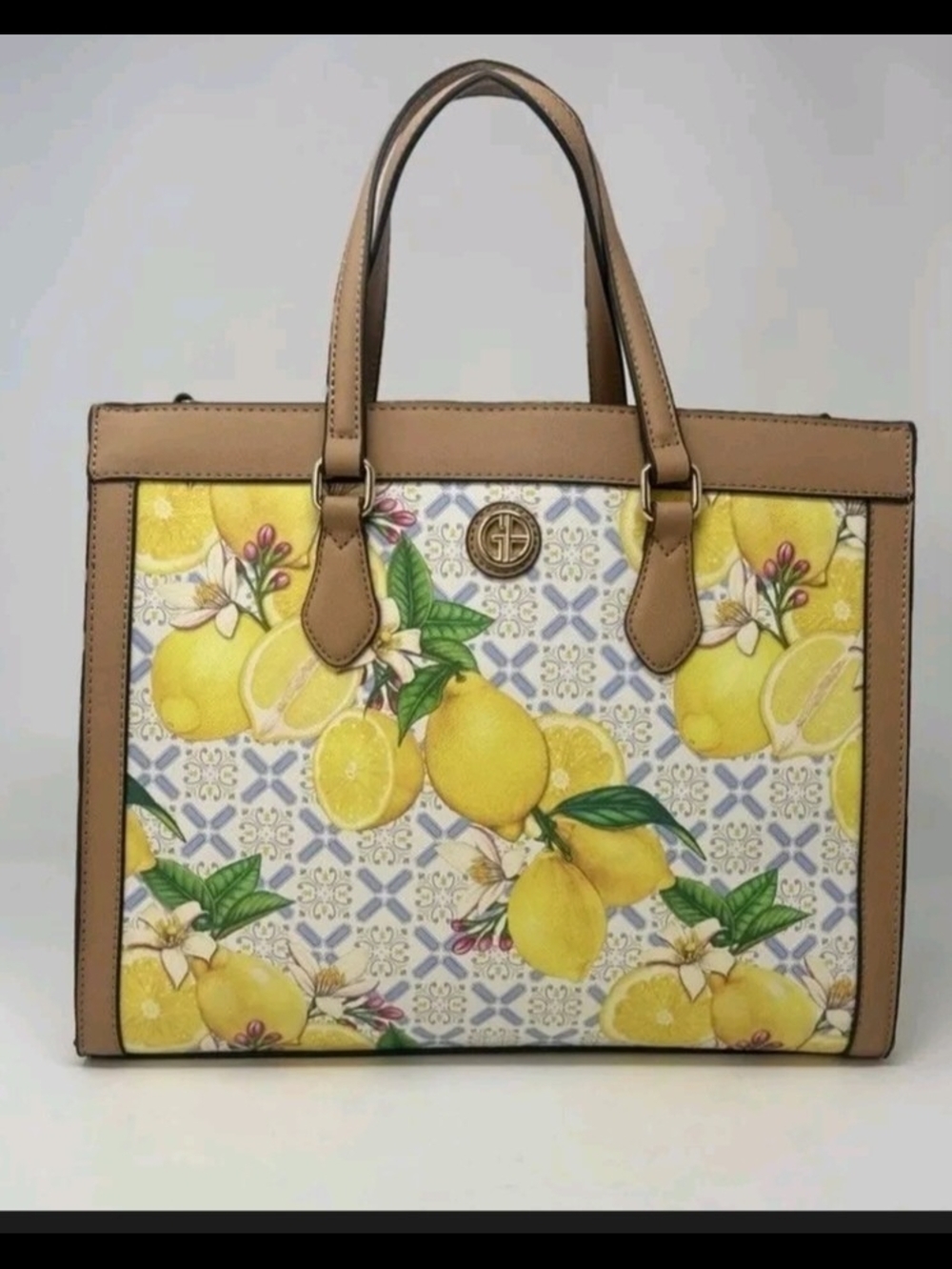 Giani Bernini Lemon Tote